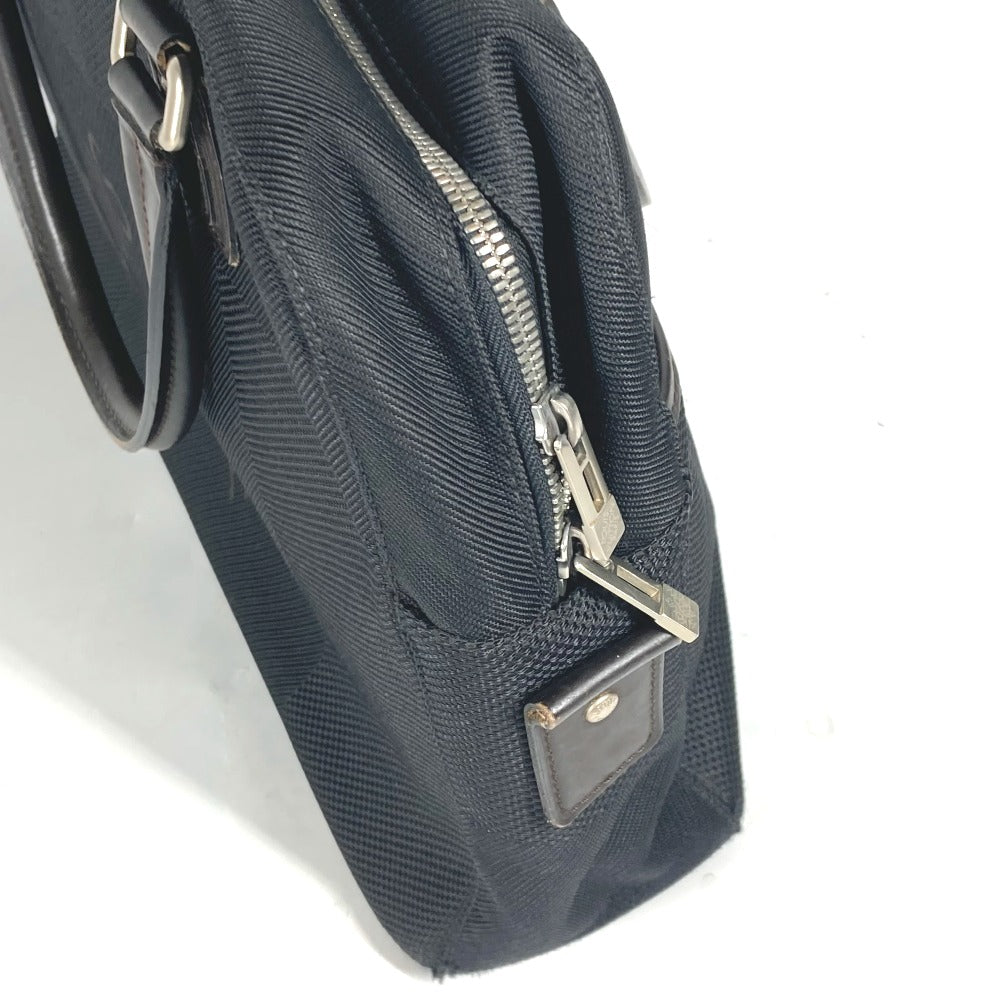 LOUIS VUITTON Business bag Damier Jean Canvas black Damier Jean Yak mens