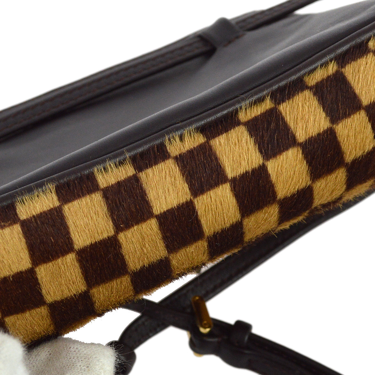 Louis Vuitton 2001 Damier Sauvage Gazelle Bum Bag