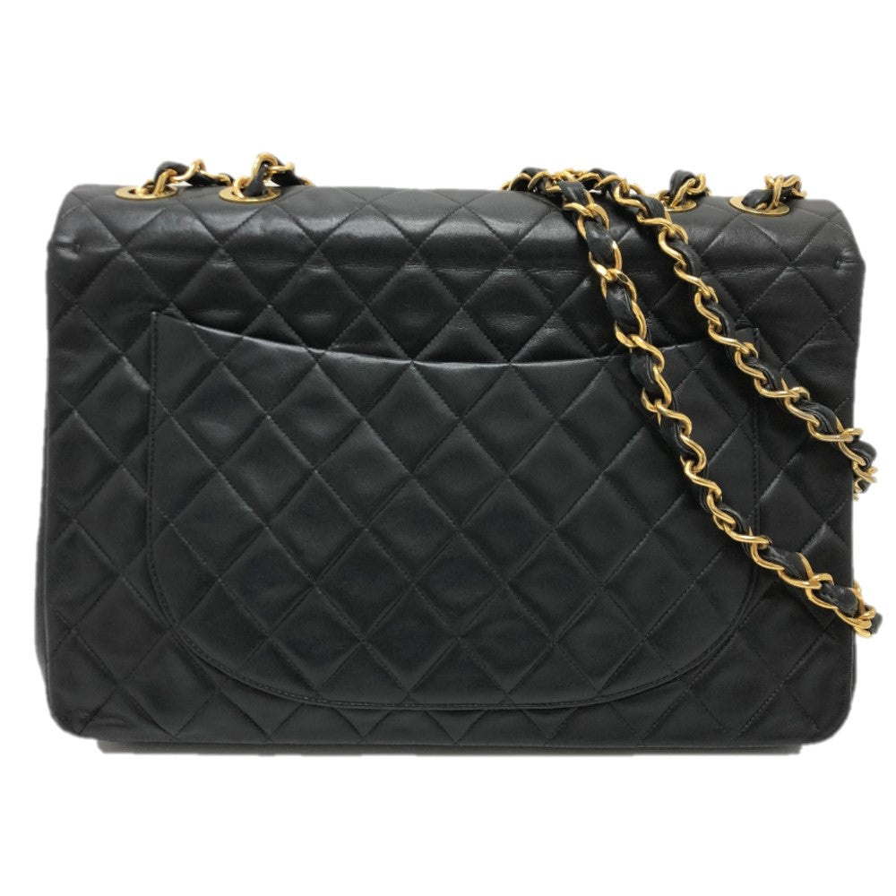 CHANEL Shoulder Bag A01094 lambskin black Matrasse COCO Mark Deca Matelasse 34