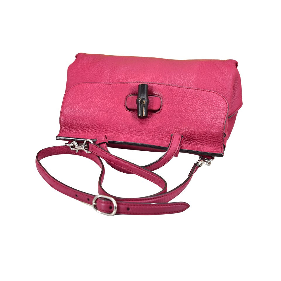 Gucci Bamboo Leather Handbag Style 5