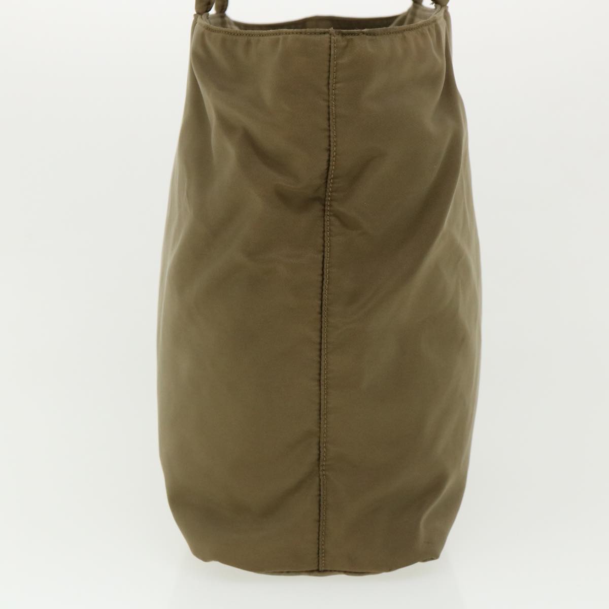 PRADA Tote Bag Nylon Brown Auth