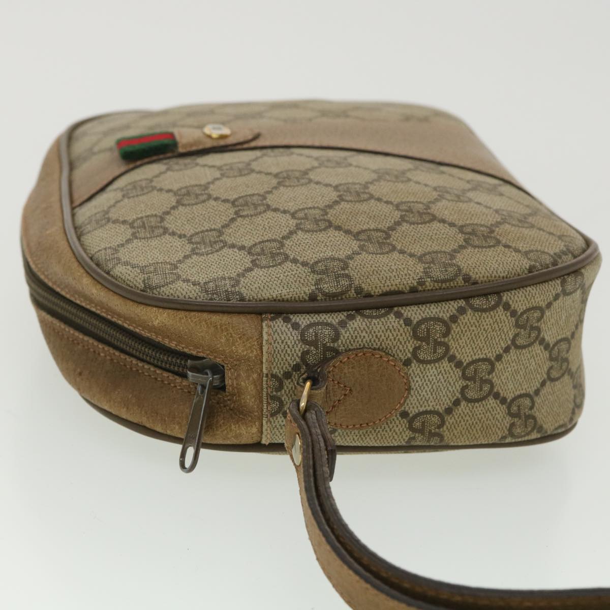 Gucci Leather Canvas Clutch