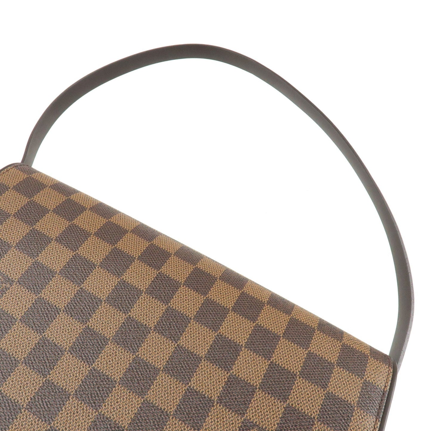 Louis Vuitton Damier Tribeca Carre Shoulder Bag Brown N51161