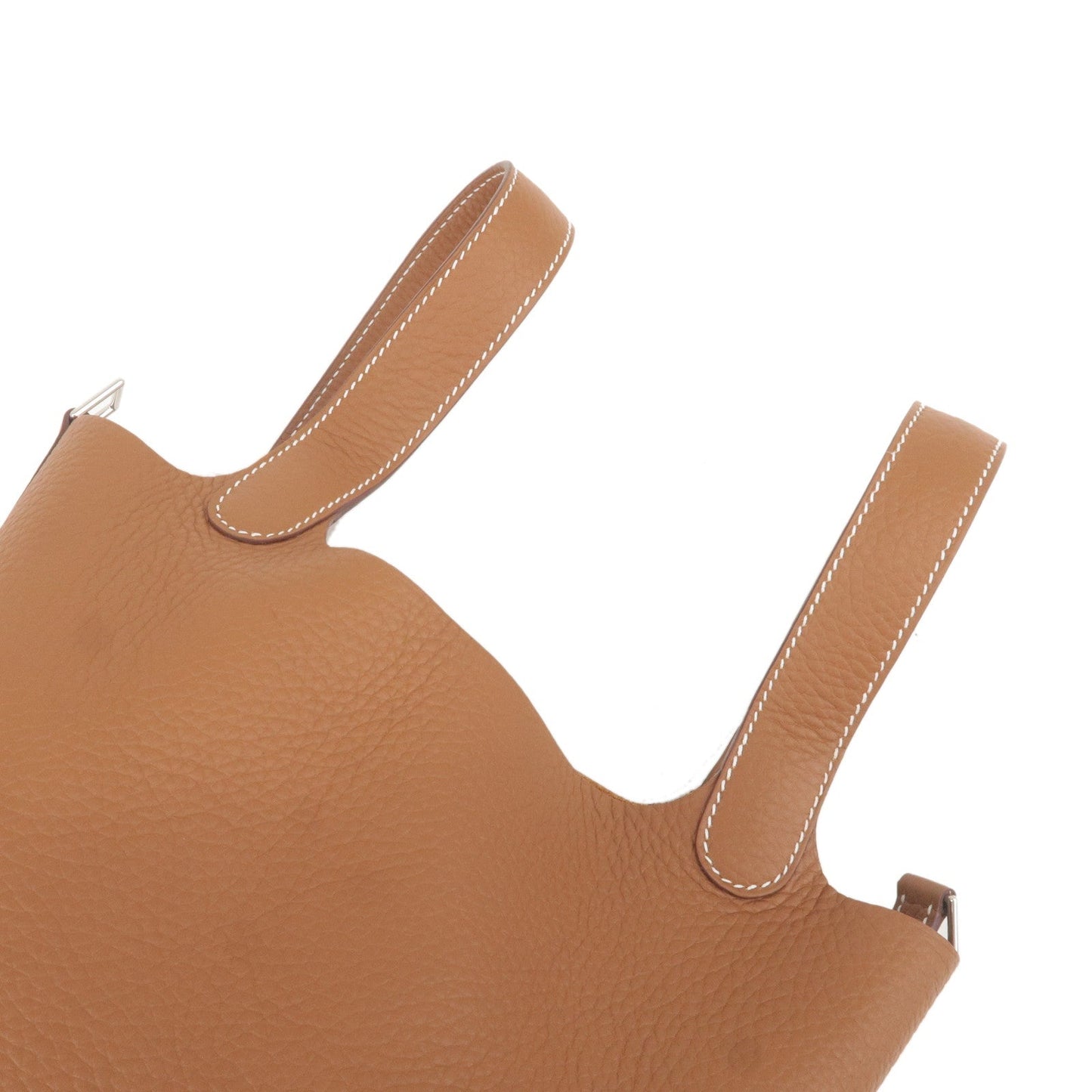 Luxury Hermes Picotin Lock PM Taurillon Clemence Hand Bag Gold
