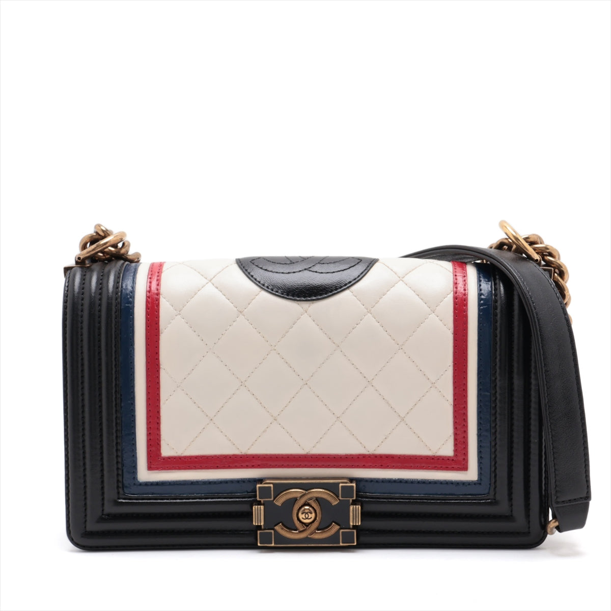 Chanel Boy Chanel 25 Chain Shoulder Bag Multi Color G A67086