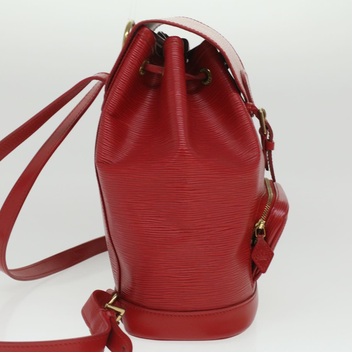 LOUIS VUITTON Epi Montsouris MM Backpack Monaco 700th Red LV 36931