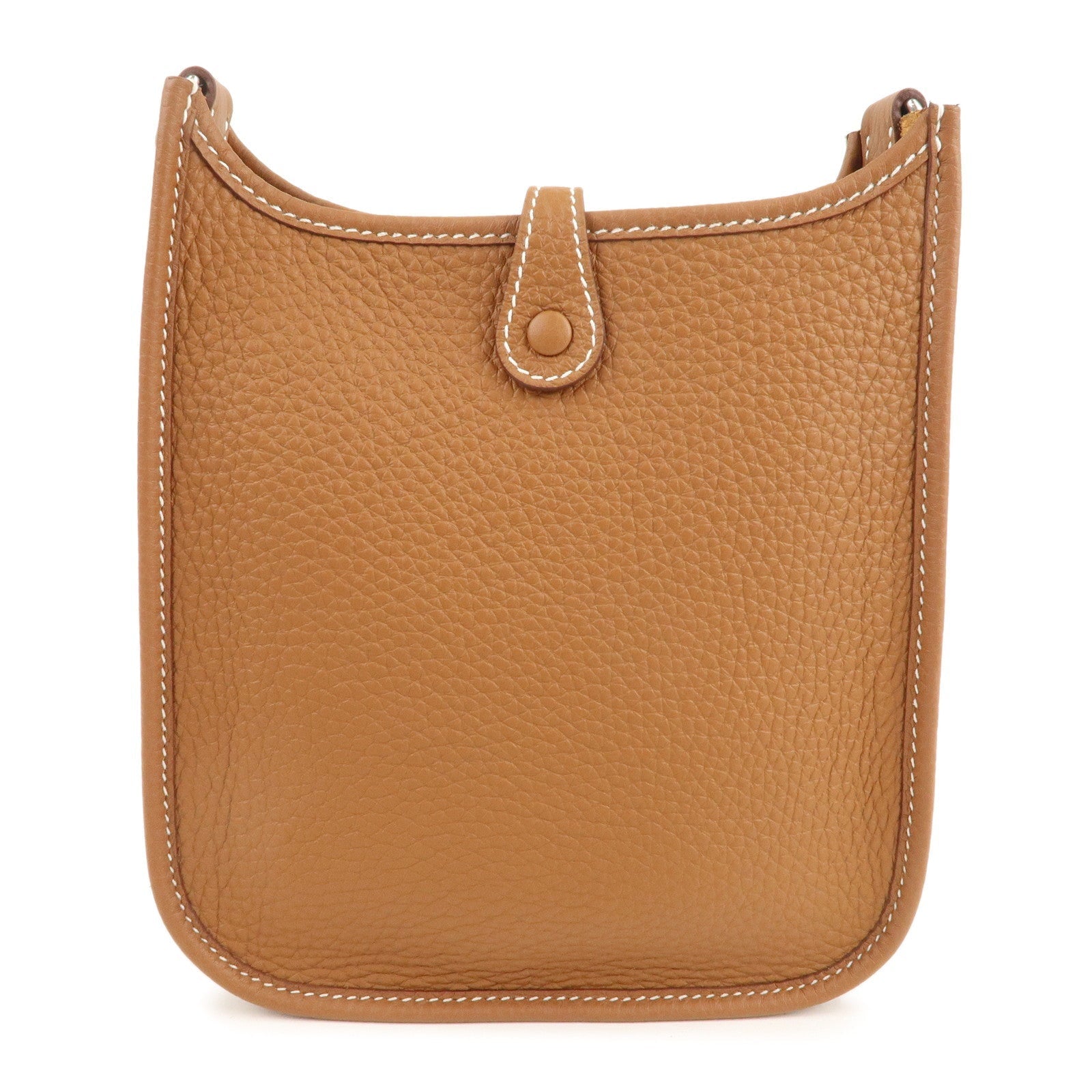 Luxury Hermes Taurillon Clemence Evelyne TPM Amazon Shoulder Bag