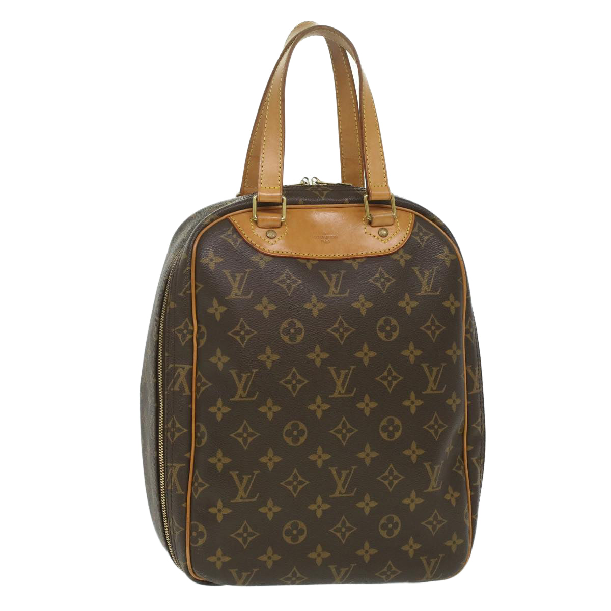 LOUIS VUITTON Monogram Excursion Hand Bag M41450 LV Auth 37000