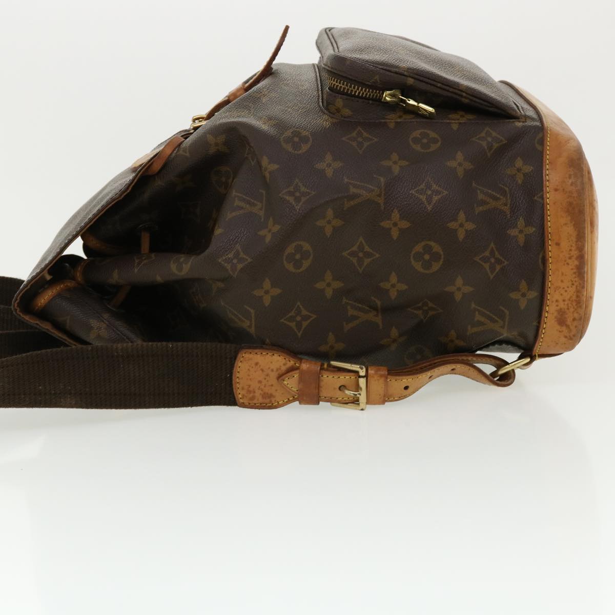 LOUIS VUITTON Monogram Montsouris GM Backpack M51135 LV Auth 37072