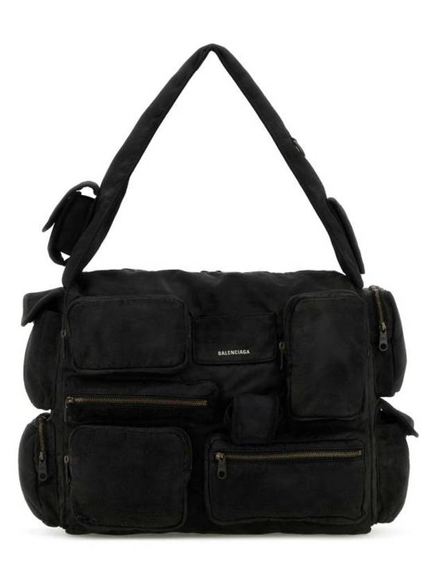 Luxury Balenciaga Trending 2026 Superbusy Large Cross Bag Black