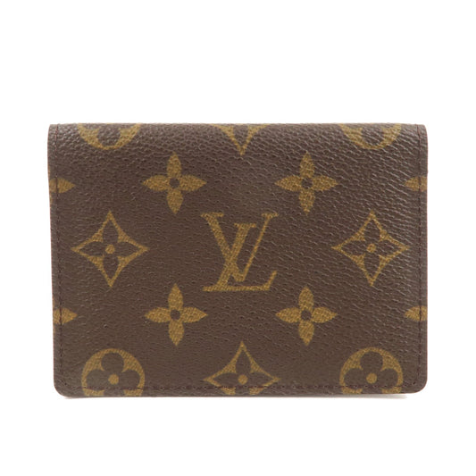 Louis Vuitton Monogram Porto 2 Cult Vertical Card Case M60533