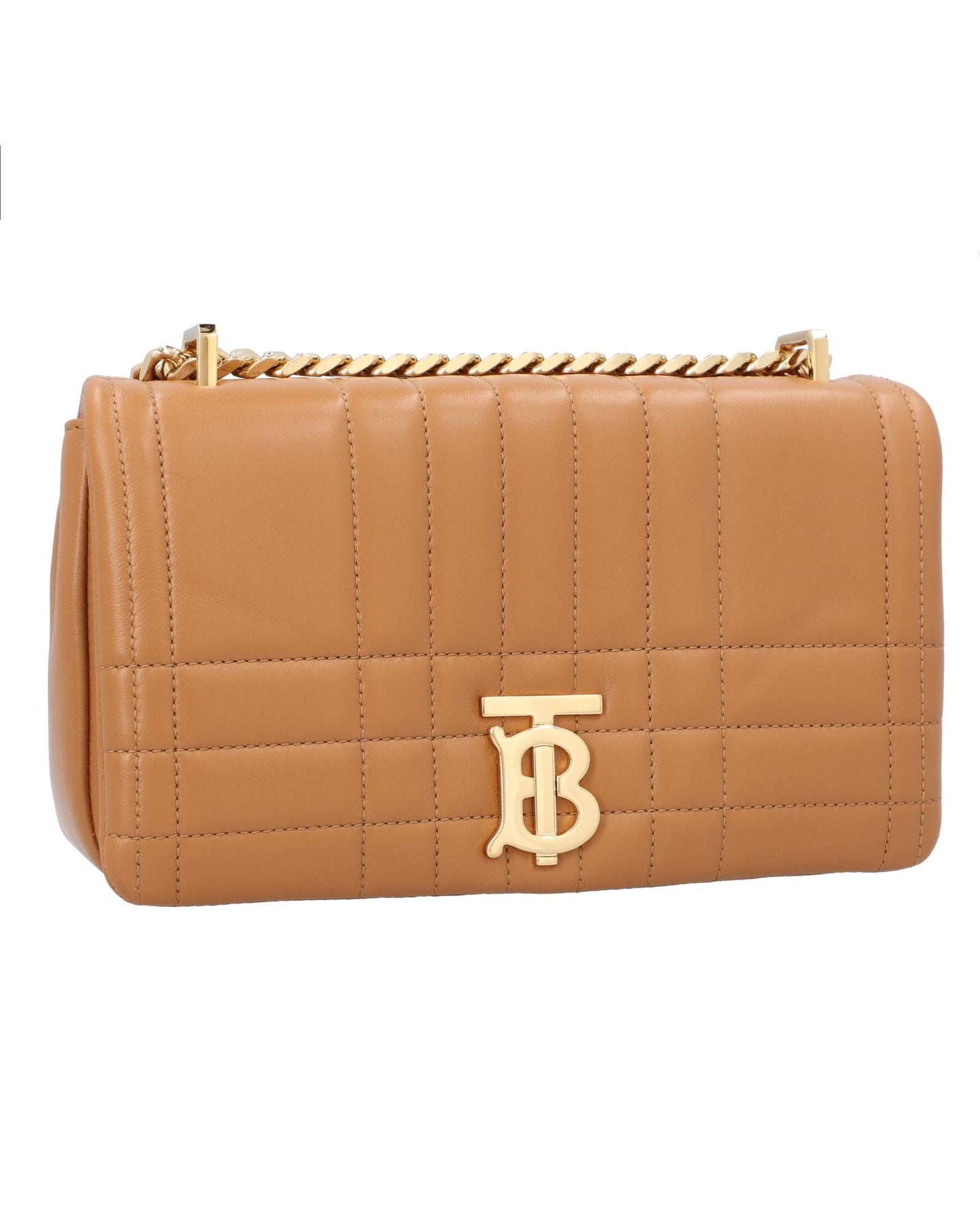 Burberry Quilted Leather Crossbody Bag Women Brown | Brown Shoulder Bags