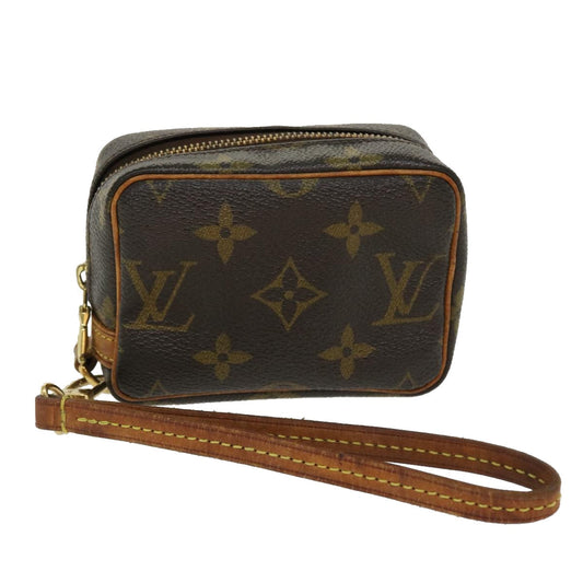 LOUIS VUITTON Monogram Trousse Wapity Pouch M58030 LV Auth 37637