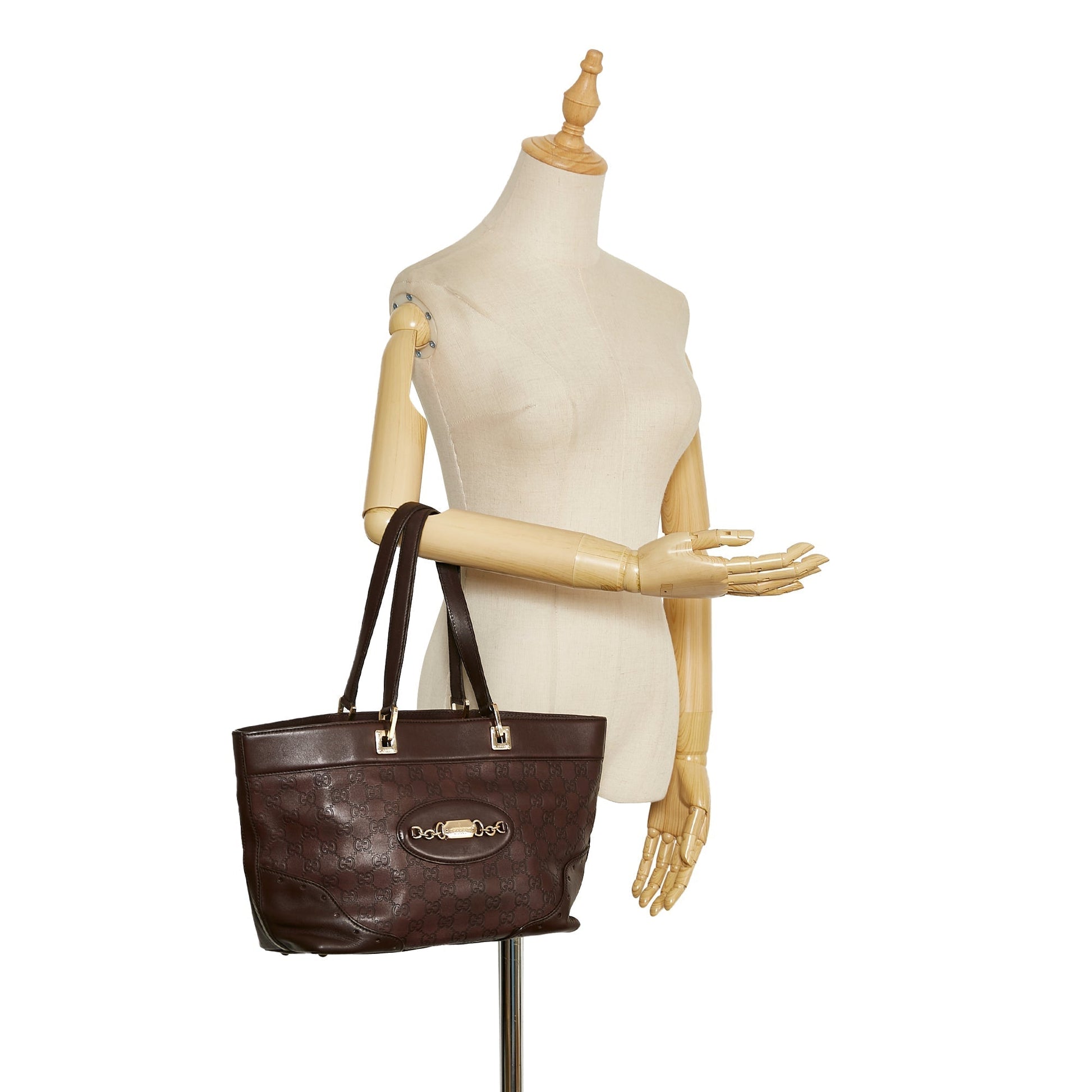 Gucci Leather Tote