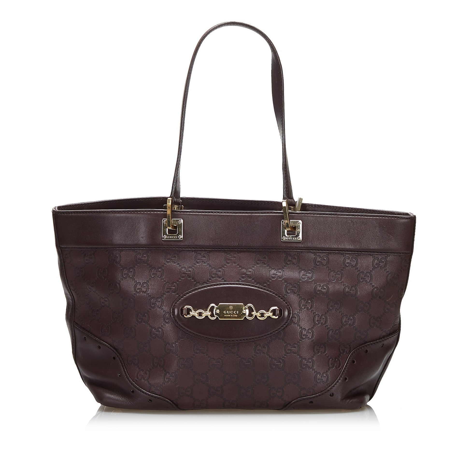 Gucci Leather Tote