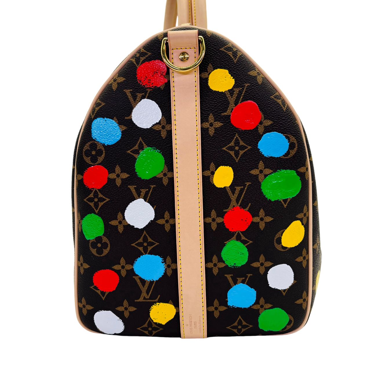 LOUIS VUITTON  Yayoi Kusama Keepall Bandouliere45
