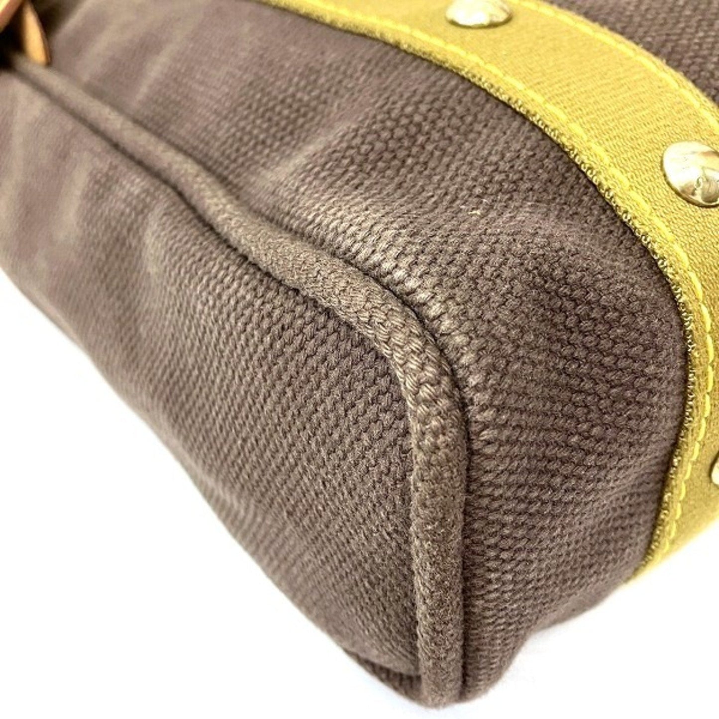 Louis Vuitton Cotton Canvas Shoulder Bag Tote Bag