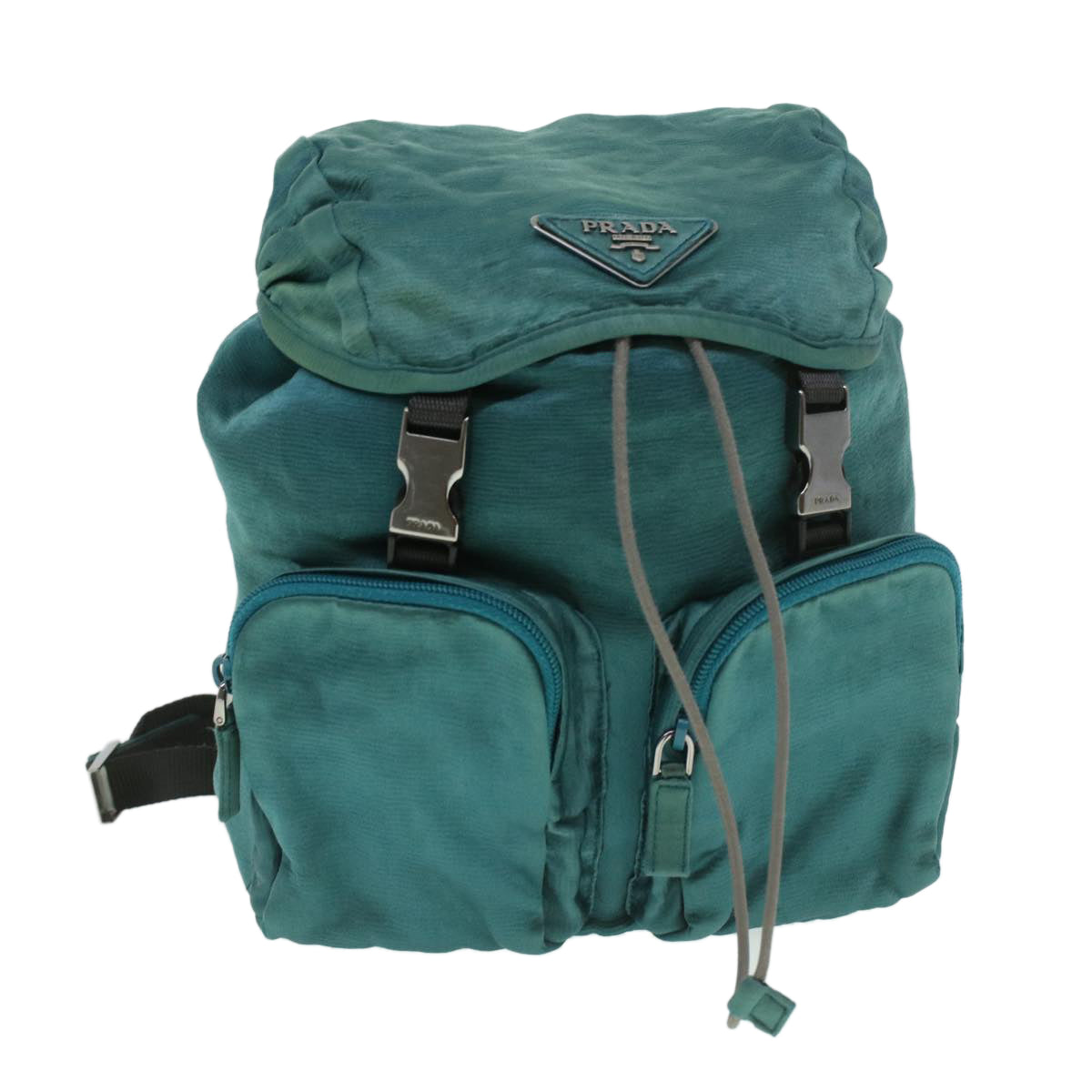 Prada Backpack Wool Light Blue