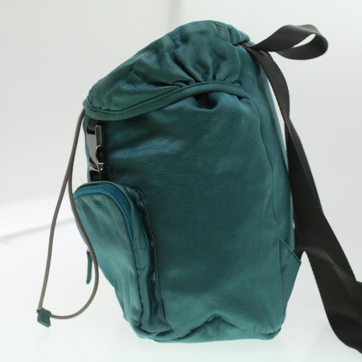 Prada Backpack Wool Light Blue