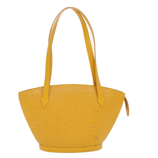 LOUIS VUITTON Epi Saint Jacques Shopping Shoulder Bag Yellow M52269 Auth 38076