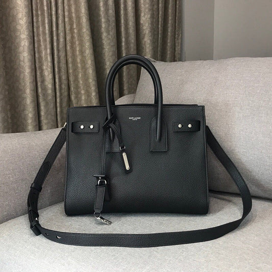 Yves Saint Laurent Sac De Jour Small Black Luxury Handbag