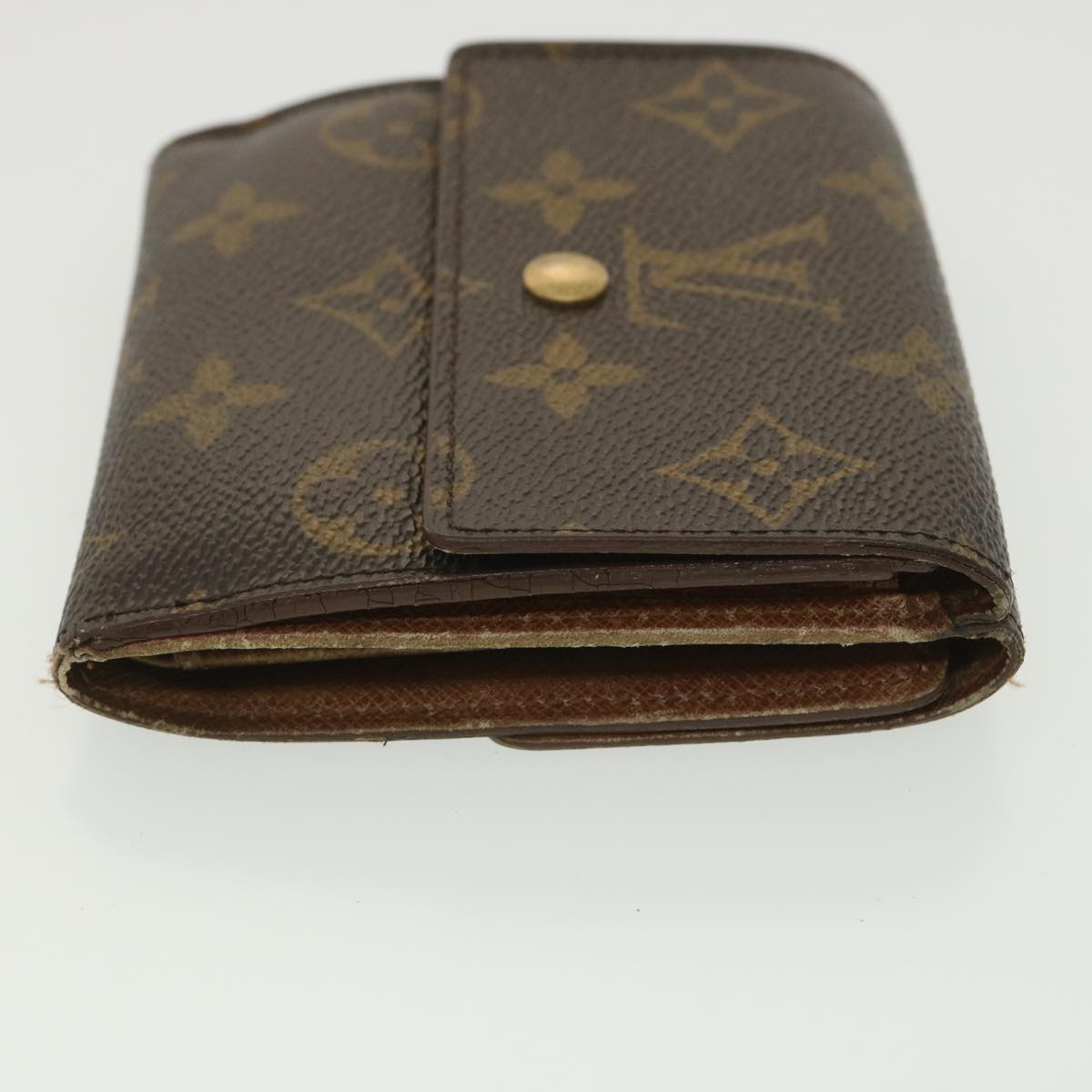 LOUIS VUITTON Monogram Portefeuille Elise Wallet M61654 LV Auth 38169