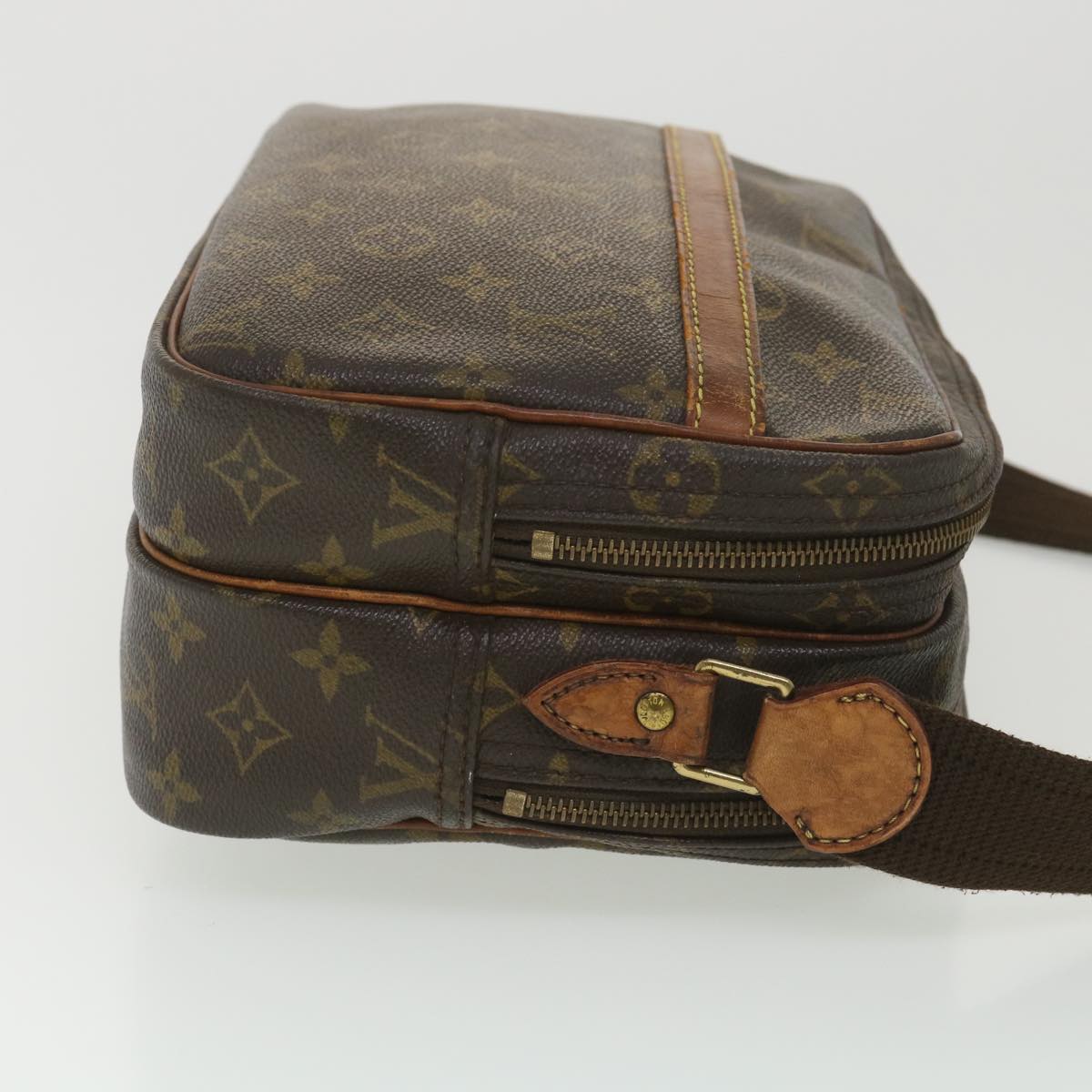 LOUIS VUITTON Monogram Reporter PM Shoulder Bag M45254 LV Auth 38274