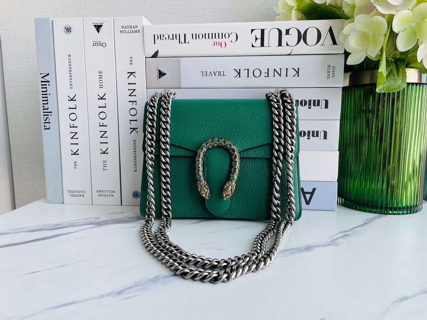 Gucci Dionysus Mini Bag in Emerald Green