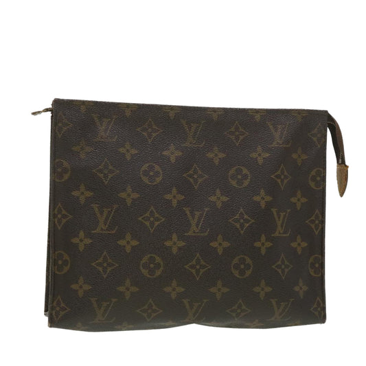 LOUIS VUITTON Monogram Poche Toilette 26 Pouch M47542 LV 38575