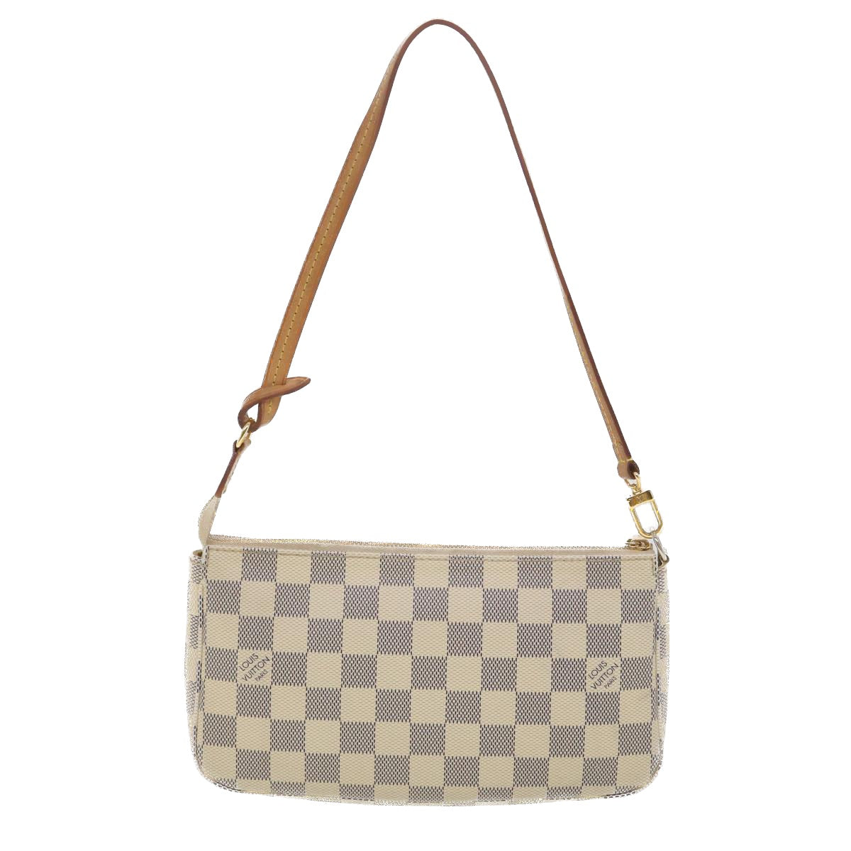 LOUIS VUITTON Damier Azur Pochette Accessoires Pouch N51986 LV 38755