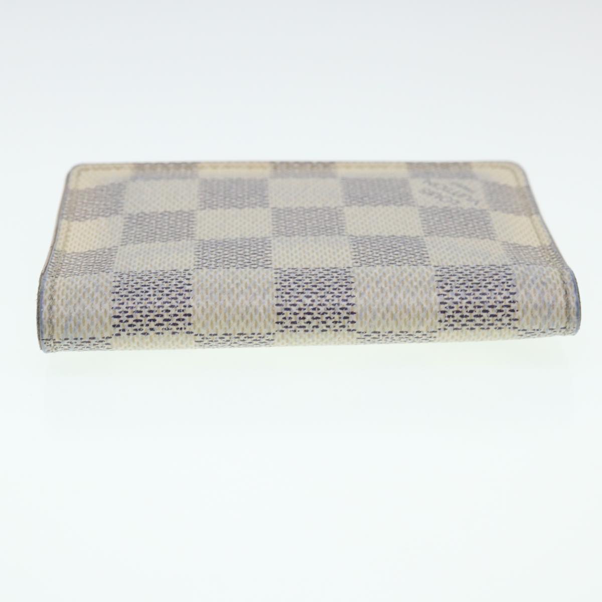 LOUIS VUITTON Damier Azur Organizer Dupoch Card Case N61727 LV 38781