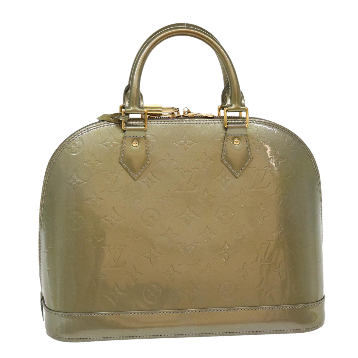 LOUIS VUITTON Epi Alma PM Hand Bag Gris Art Deco M91613 LV 38809