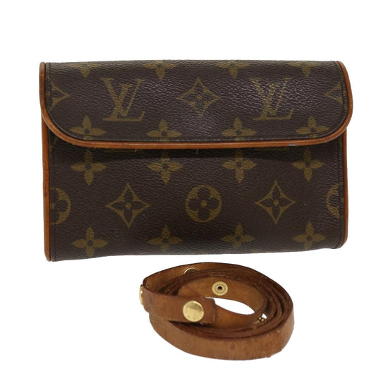 LOUIS VUITTON Monogram Pochette Florentine Waist bag M51855 LV 38879