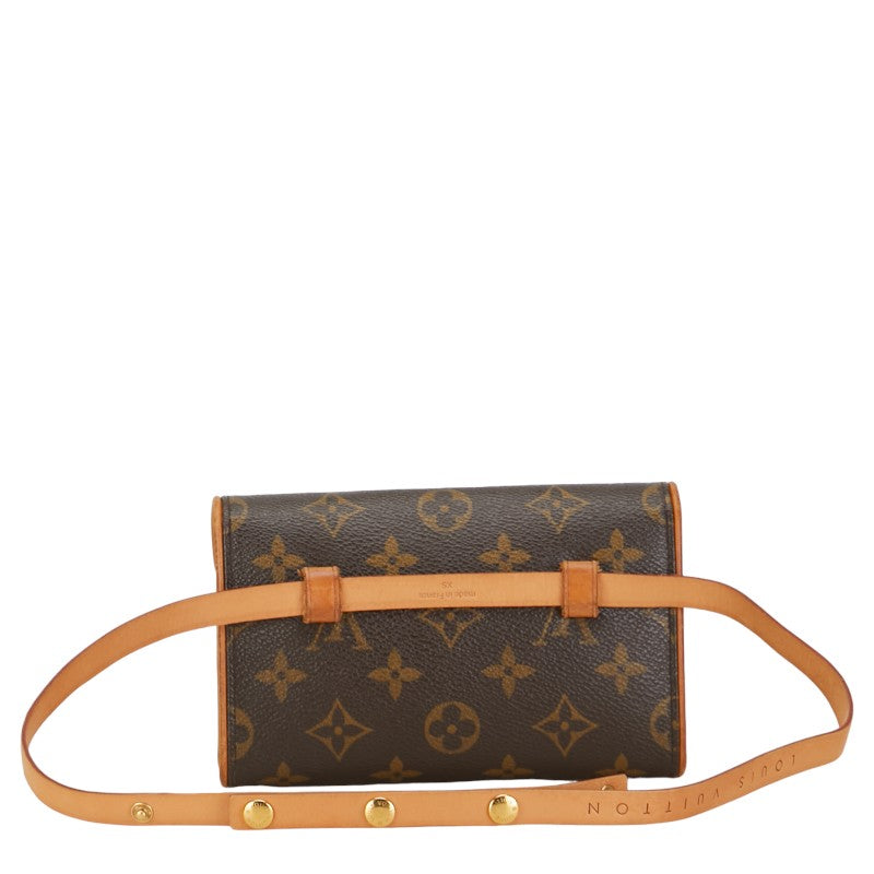 Louis Vuitton Monogram Pochette Florentine XS Waistbag M51855 Brown PVC Leather Louis Vuitton