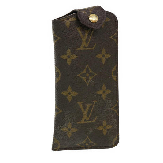 LOUIS VUITTON Monogram Etui Lunette PM Glasses Case M66545 LV 39002