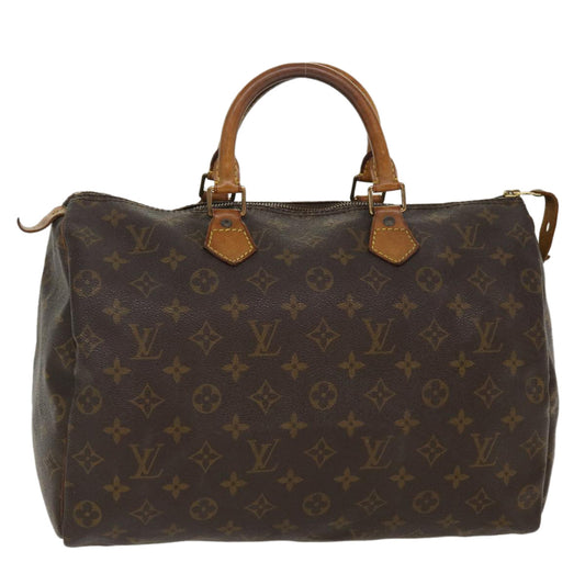 LOUIS VUITTON Monogram 35 Hand Bag M41524 LV 39209