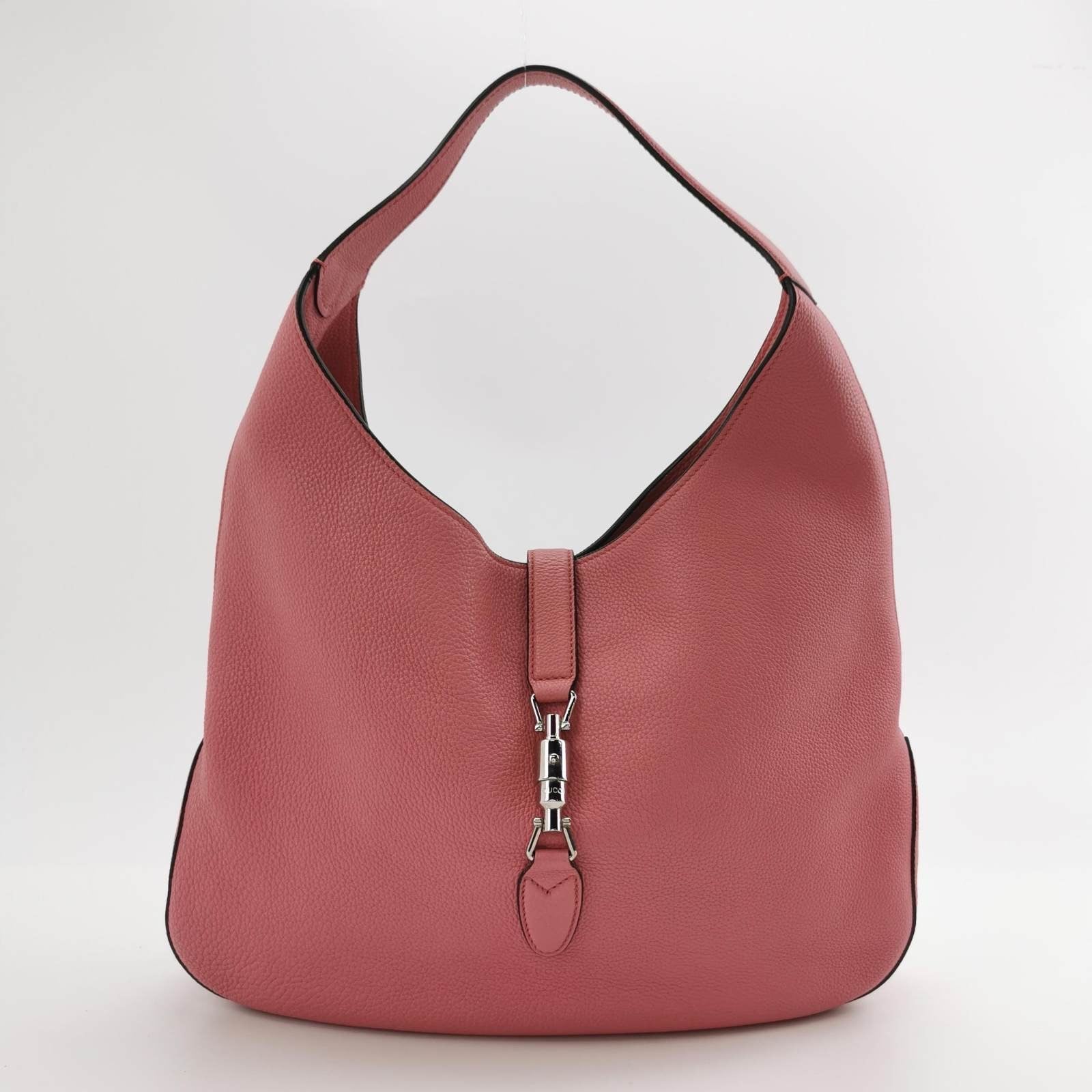 Gucci Jackie 1961 Soft Rose Pink Leather Bag Medium