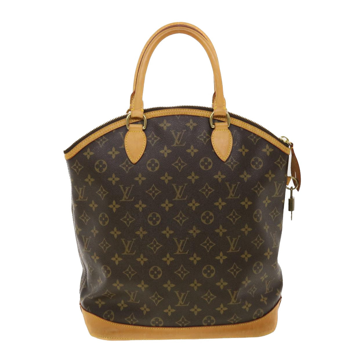 LOUIS VUITTON Monogram Lockit Vertical Hand Bag M40103 LV 39350