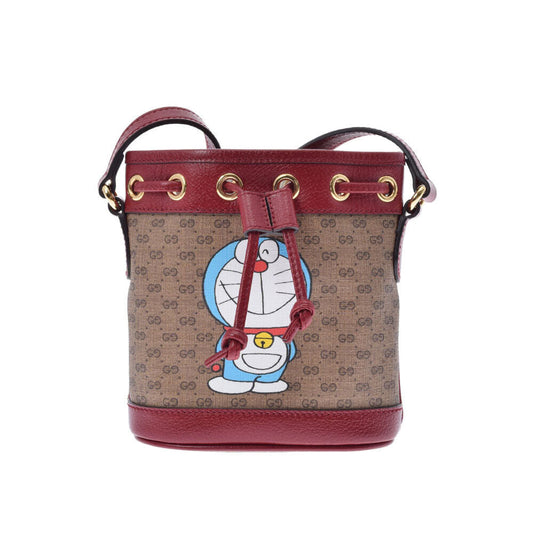 Gucci Lou Canvas Shoulder Bag
