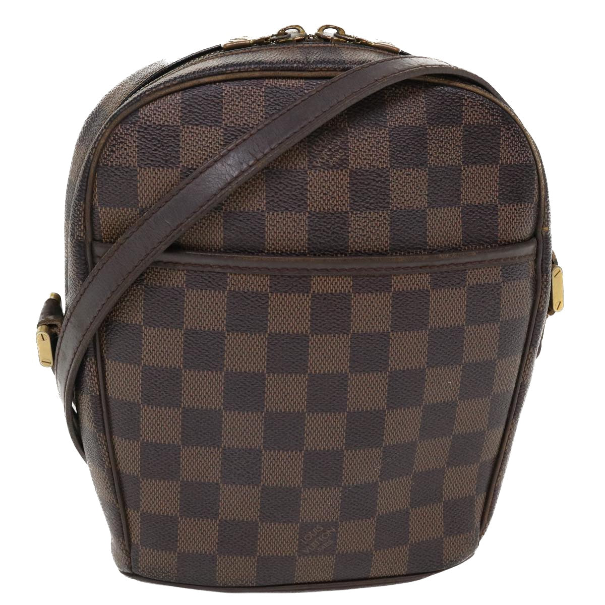 LOUIS VUITTON Damier Ebene Ipanema PM Shoulder Bag N51294 LV 39558