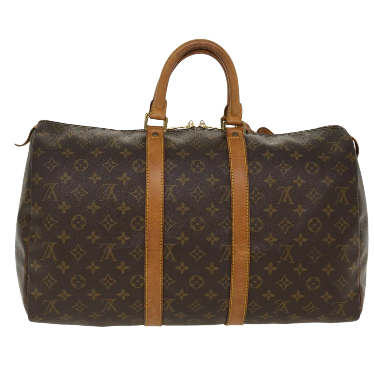 LOUIS VUITTON Monogram Keepall 45 Boston Bag M41428 LV 39664