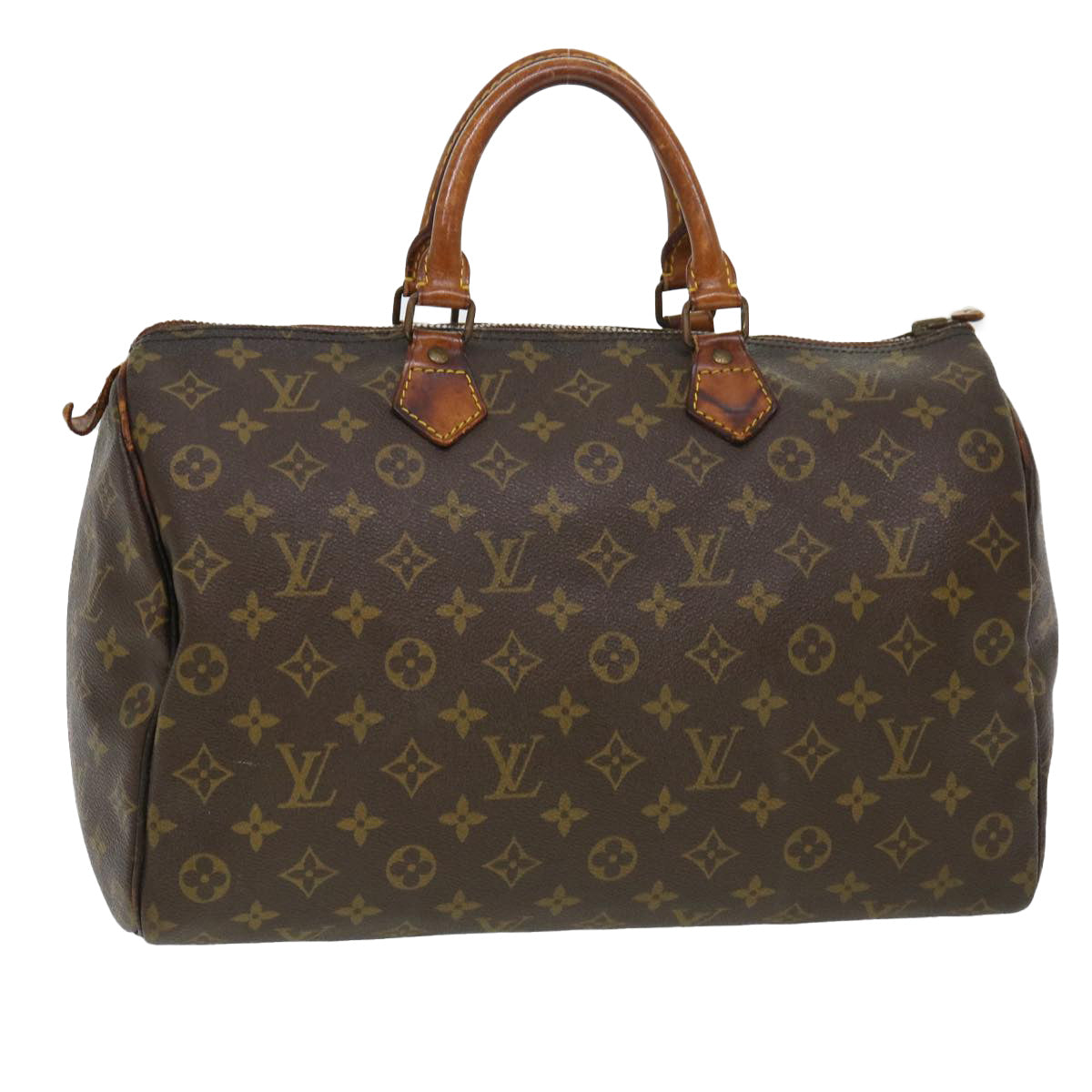 LOUIS VUITTON Monogram 35 Hand Bag M41524 LV 39714