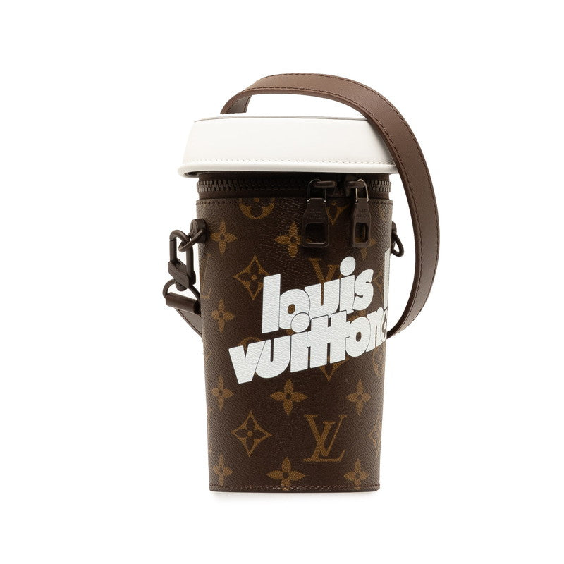 Louis Vuitton Monogram LV Shoulder Bag Cfee Cup M80812 Brown White PVC Leather Louis Vuitton