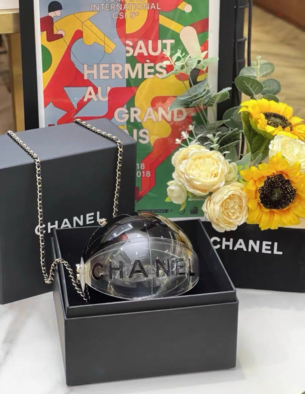 Chanel Coco Beach Ball MinaudiÃ¨re Clutch Bag 2019
