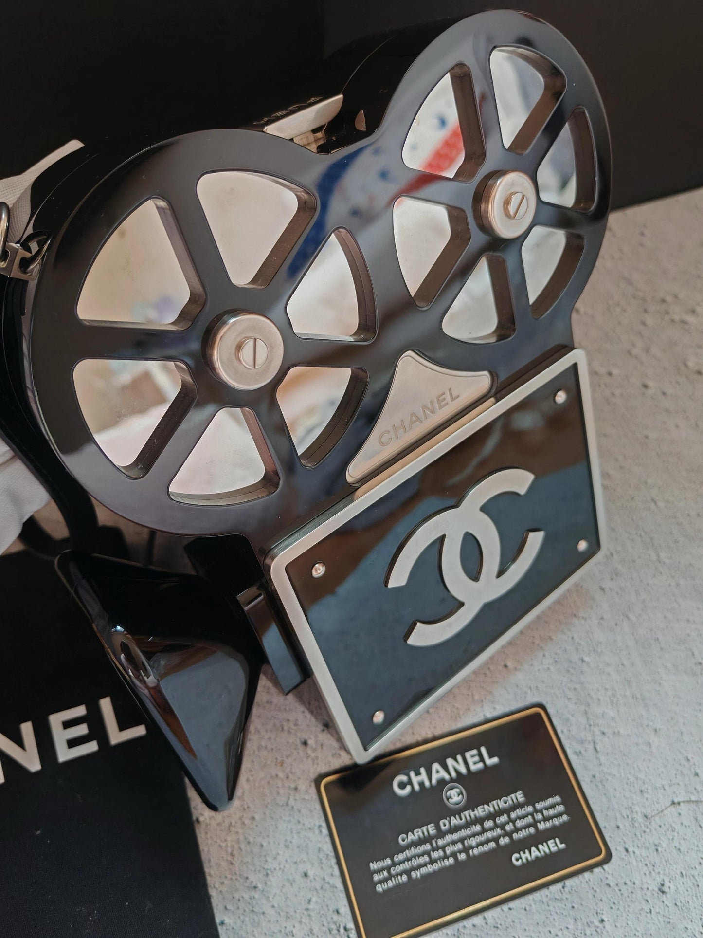 Chanel Buonasera Film Projector MinaudiÃ¨re Clutch Bag 2016
