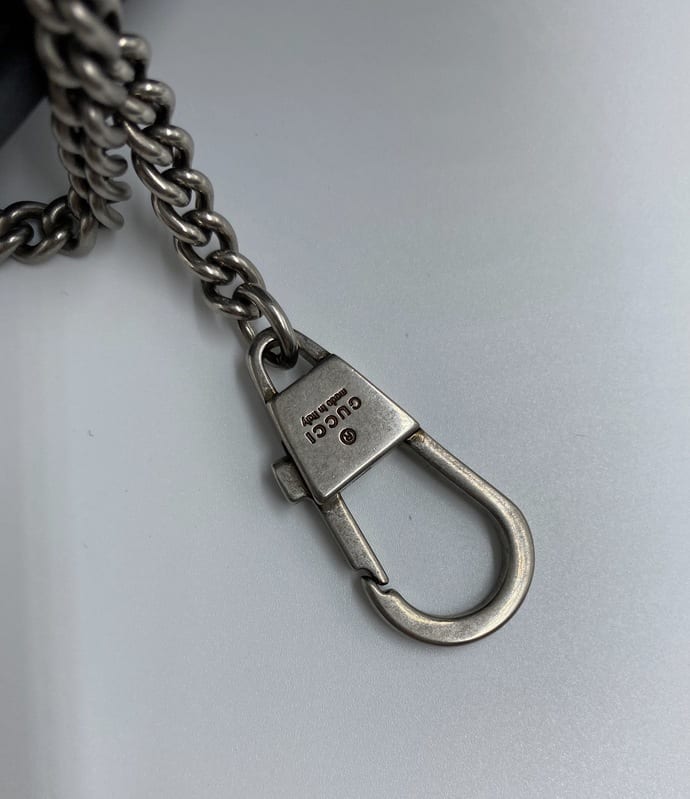 Gucci Dionysus Black Leather Chain Crossbody