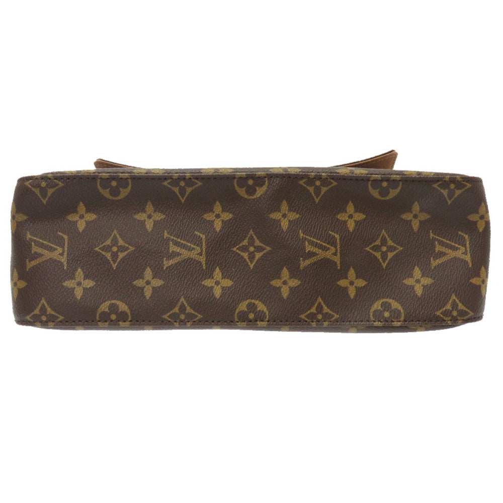 LOUIS VUITTON Handbag Monogram canvas Brown Monogram Mini Looping Women