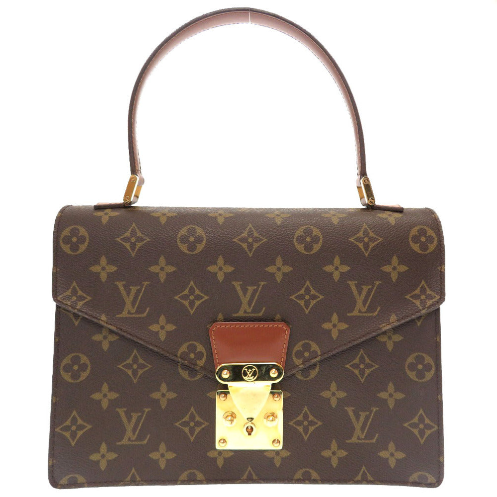 LOUIS VUITTON Handbag Monogram canvas Brown Monogram Concorde Women