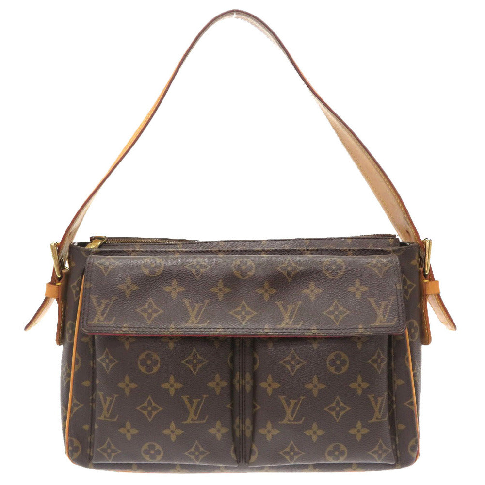LOUIS VUITTON Shoulder Bag Monogram canvas Brown Monogram Vivasite GM Women