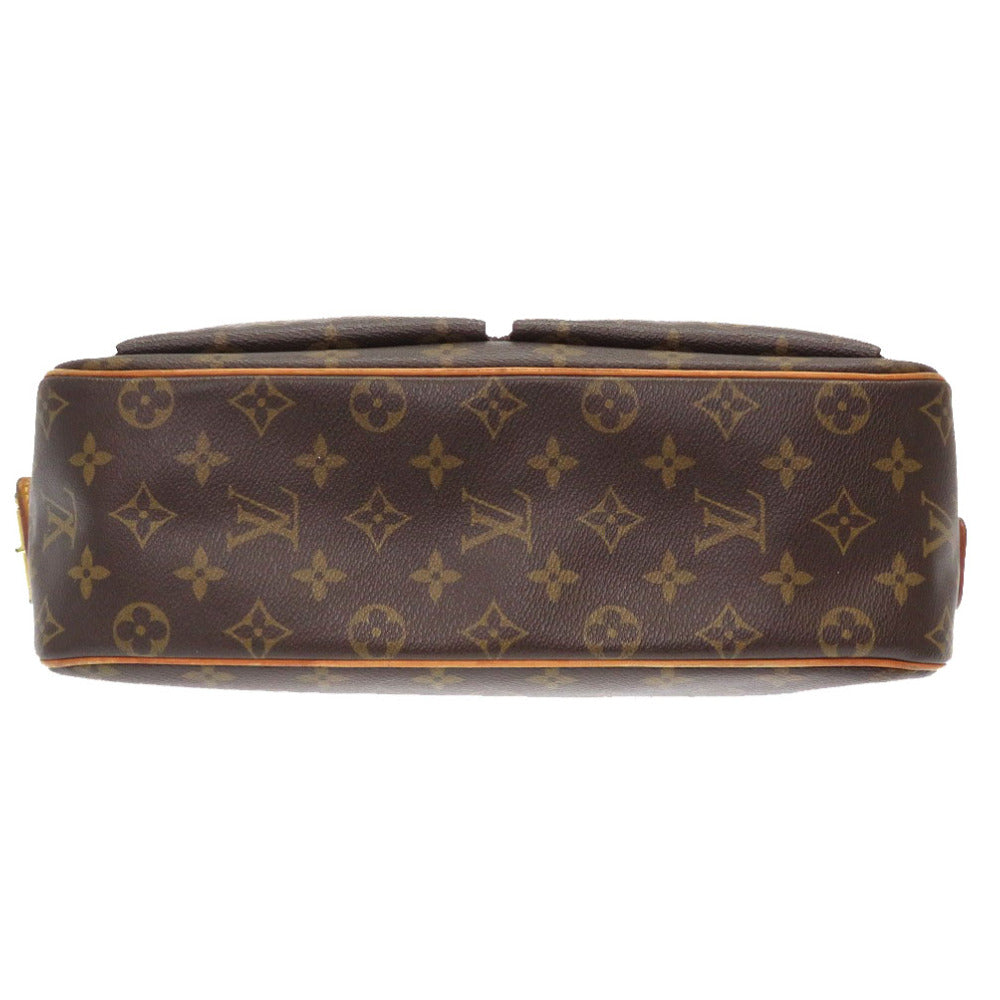 LOUIS VUITTON Shoulder Bag Monogram canvas Brown Monogram Vivasite GM Women